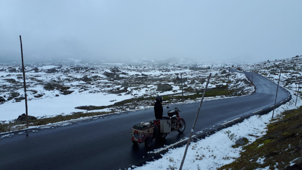 Noorwegen-foto's 570.000 kilometer