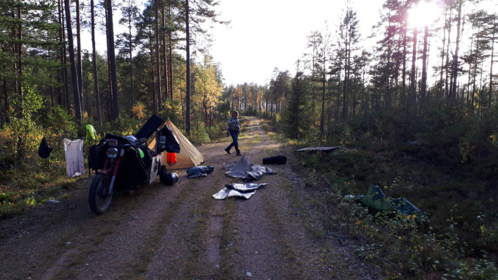 Zweden-foto's 570.000 kilometer