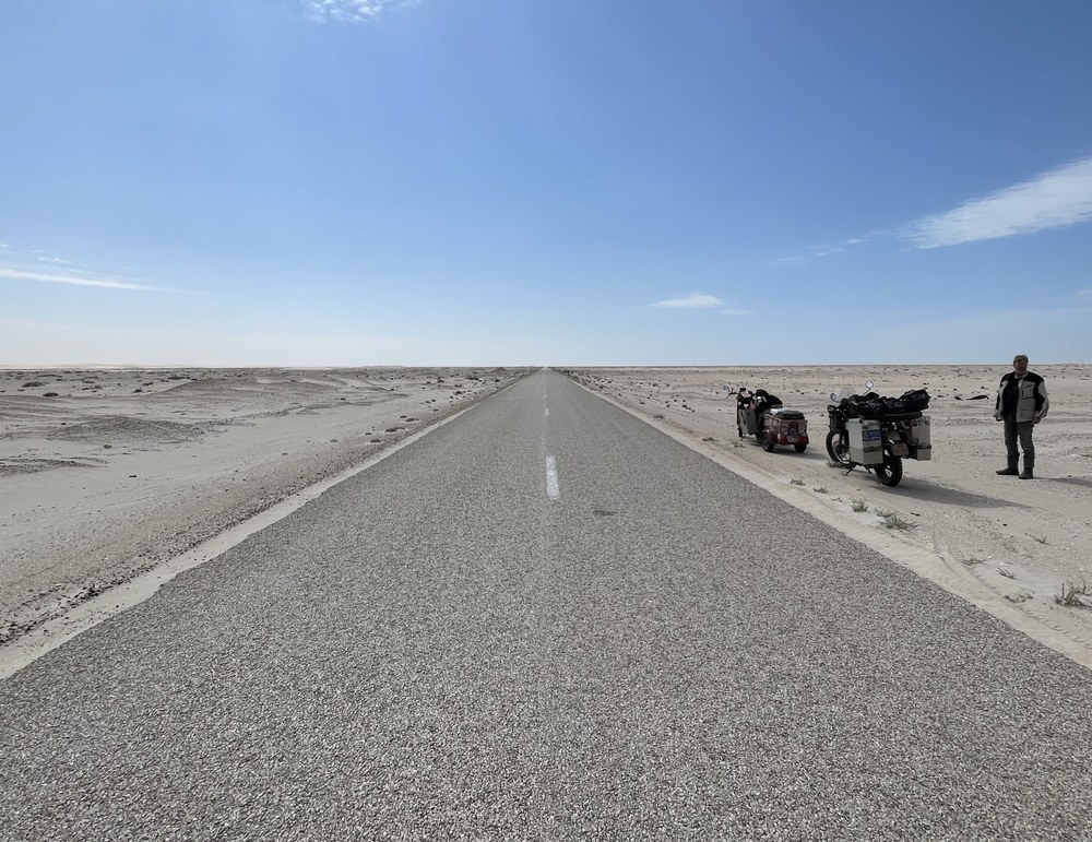 Westelijke sahara-foto's 640.000 kilometer