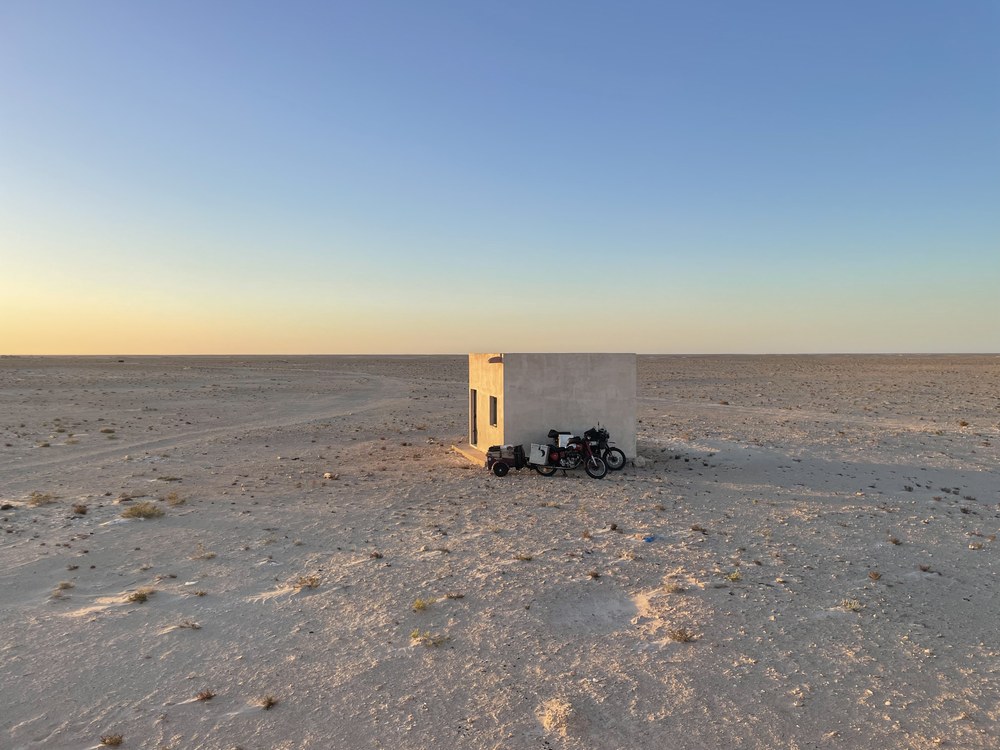 Westelijke sahara-foto's 640.000 kilometer